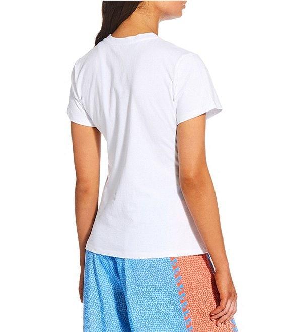 JOHNNY WAS JW X Paolita Circe's Ocean T-Shirt Swim Cover-Up Product Image