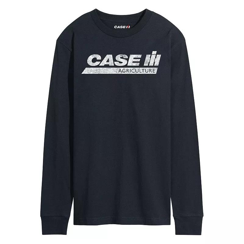 Men's Case IH Logo Distressed Long Sleeve,  Product Image