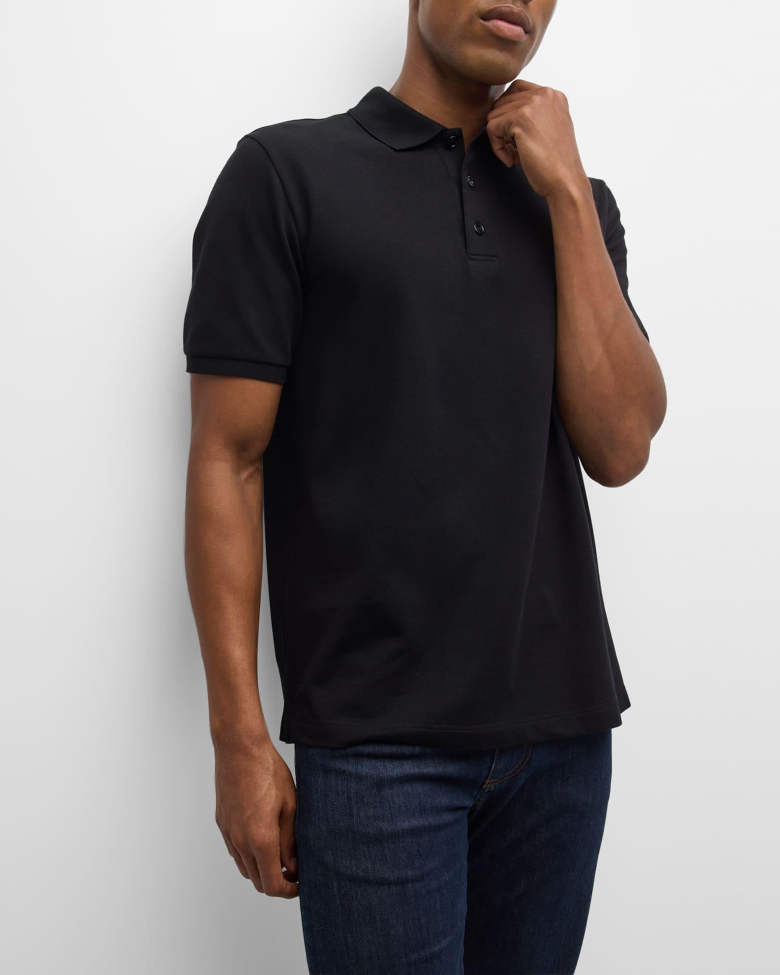 Men's Cotton Polo Shirt Product Image