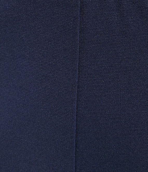 Intro Petite Size Double Knit Traveler Pull-On Wide Leg Pants Product Image