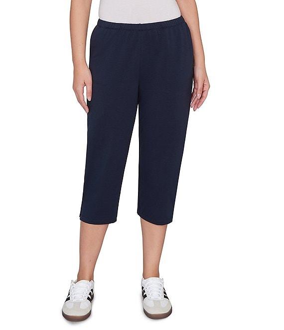 Ruby Rd. Petite Size French Terry Knit Pull-On Pants Product Image