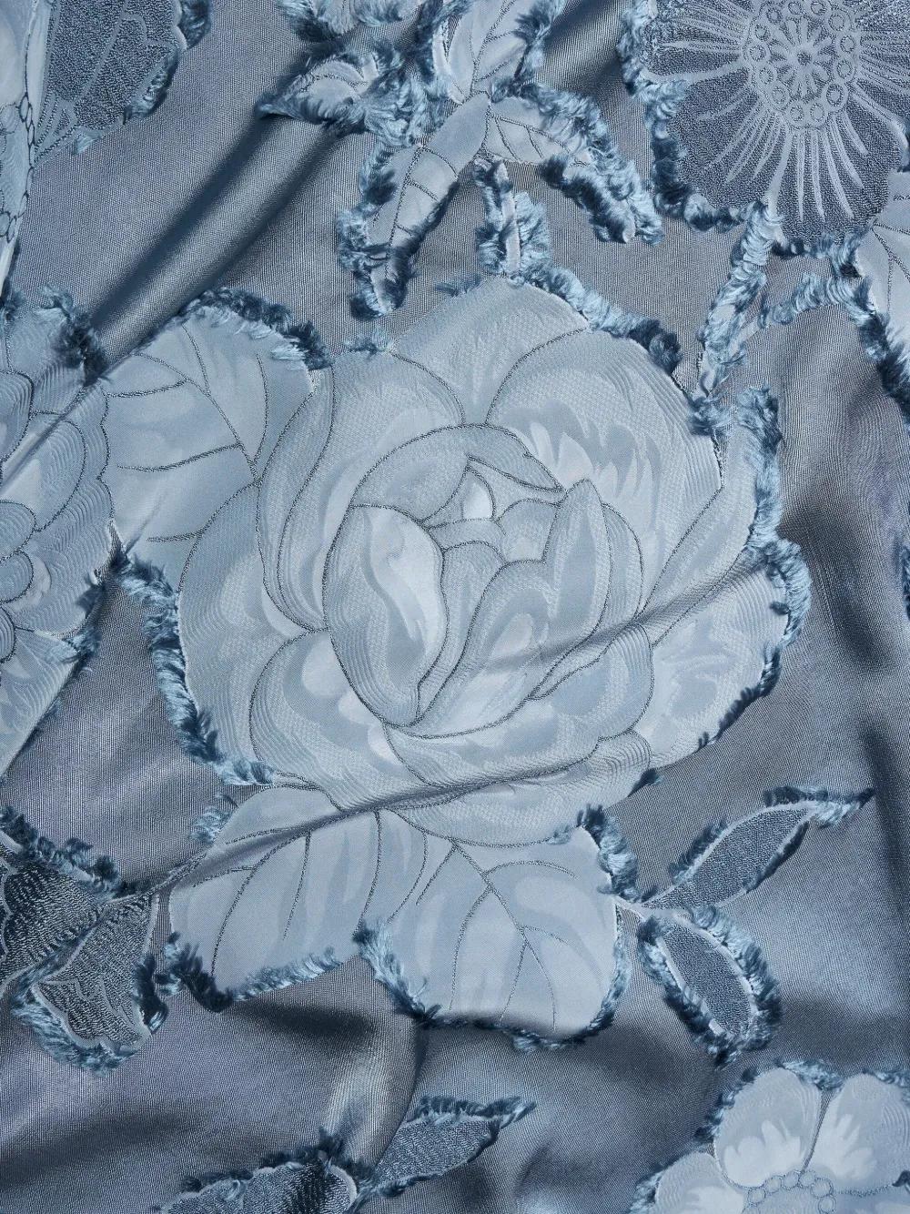 contrasting-panel maxi dress Product Image