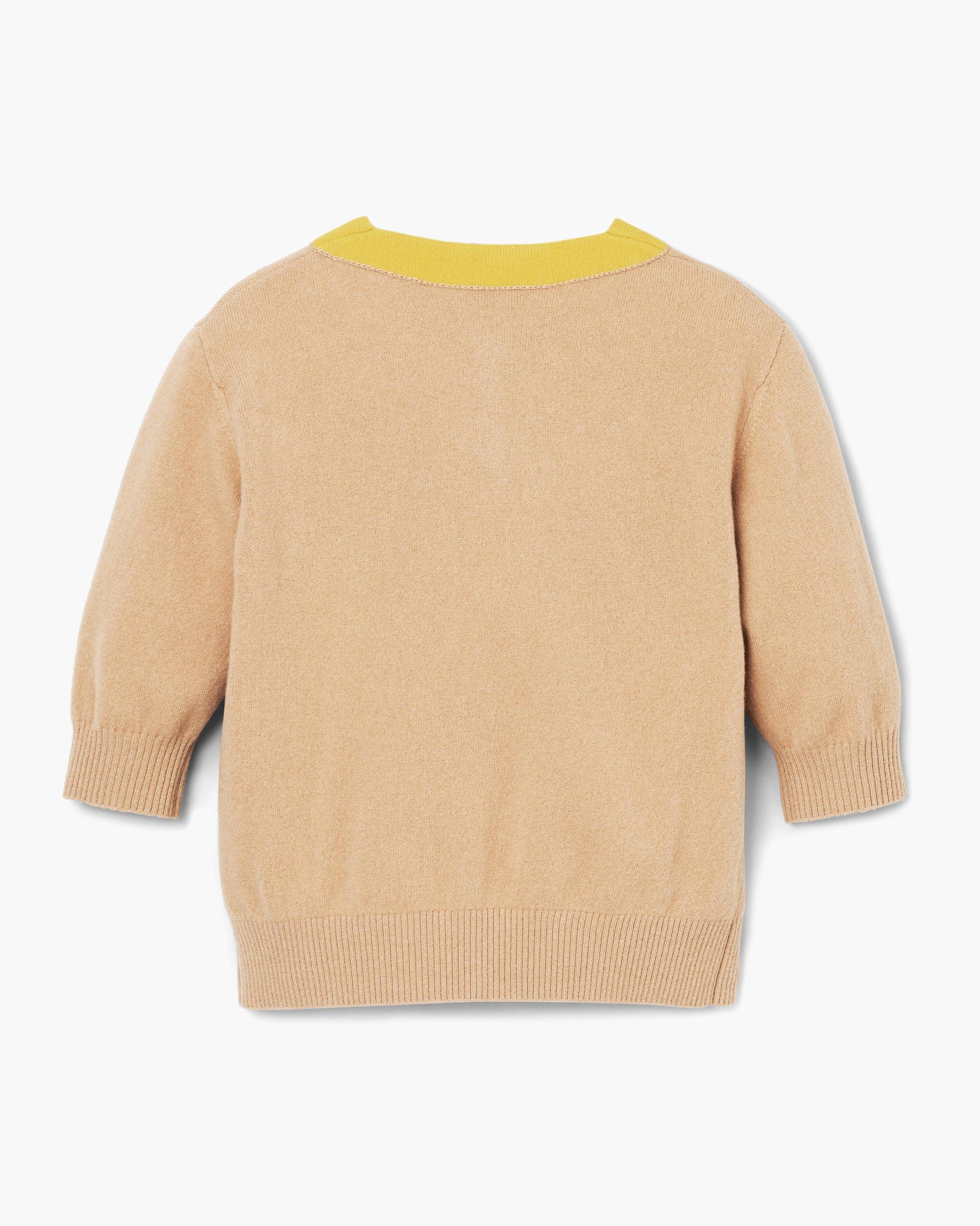 Trompe L'Oeil Knit Polo Product Image