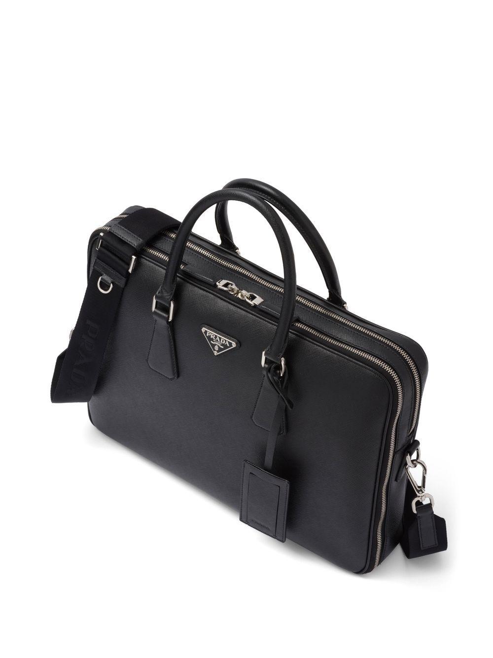 Saffiano leather briefcase Product Image