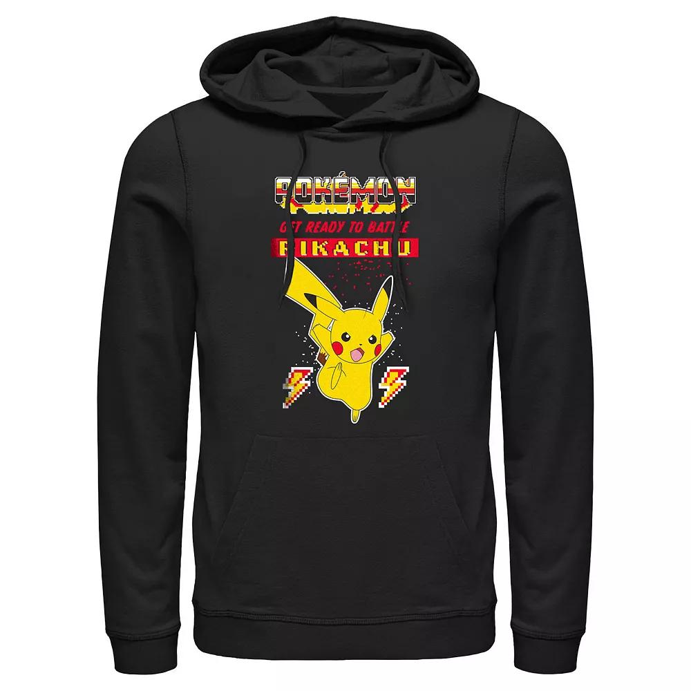 Men's Pokemon Pikachu Ready To Battle Graphic Hoodie,  Product Image