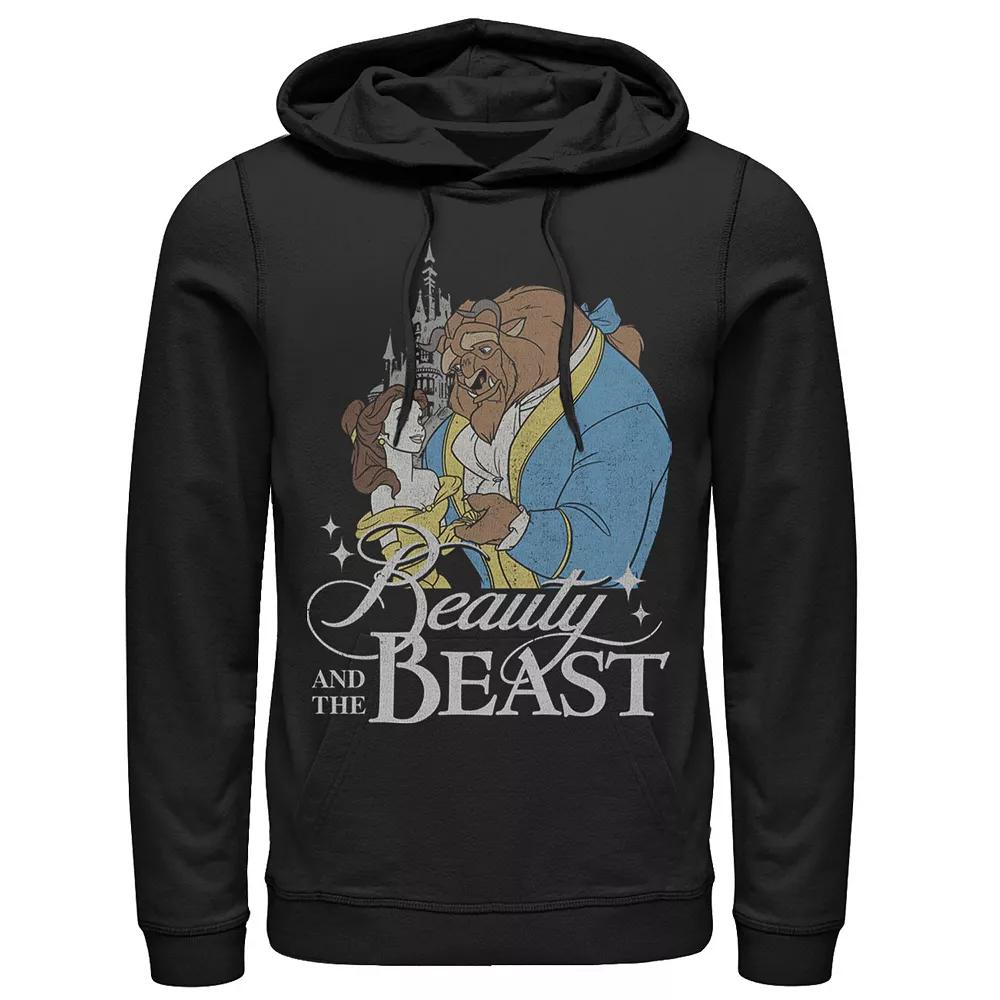 Disney's Beauty & The Beast Vintage Logo Dance Men's Hoodie,  Product Image