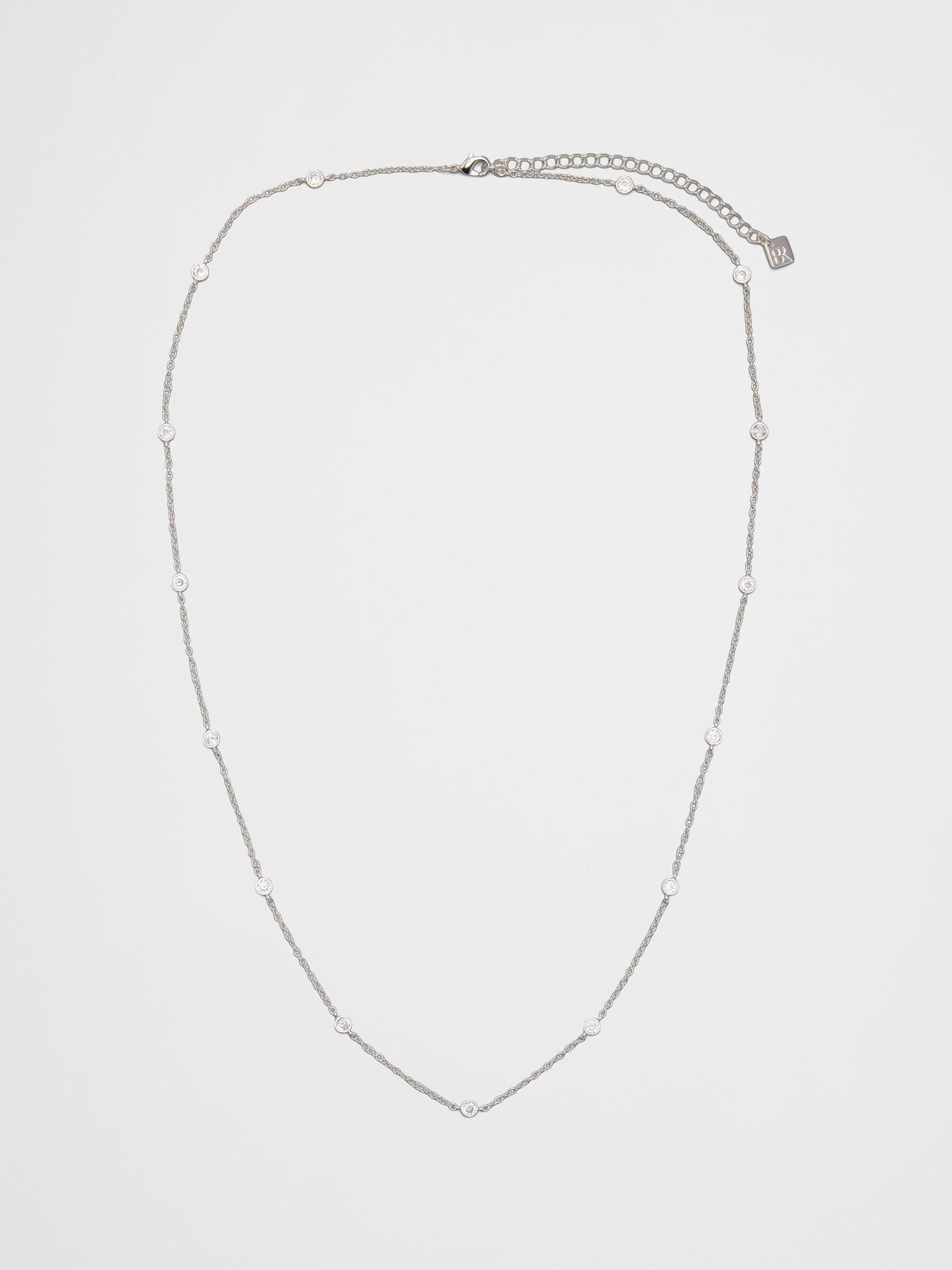 Delicate Cubic Zirconia Necklace Product Image