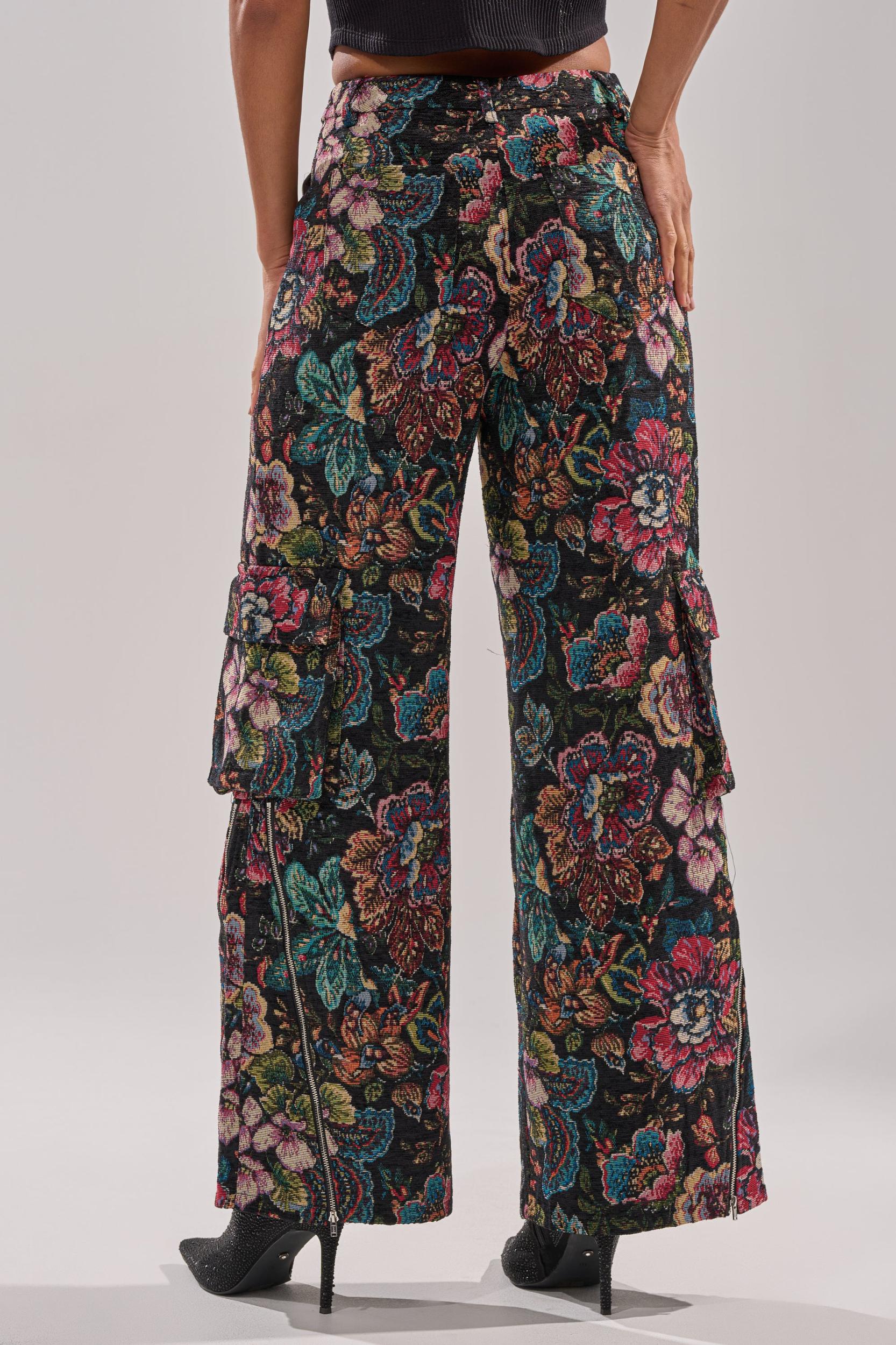 PRETTY LITTLE LADY BROCADE TROUSER Product Image