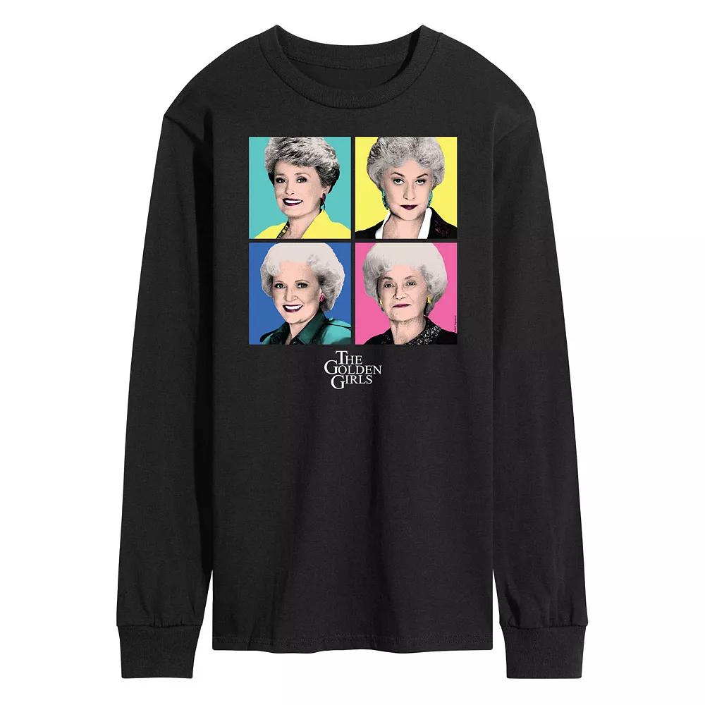 Men's Golden Girls Pop Art Long Sleeve Tee,  Product Image