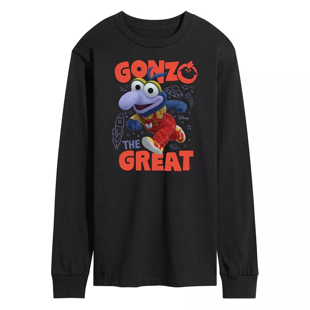 Disney's Muppets Babies Gonzo Men's The Great Long Sleeve Graphic Tee,  Product Image