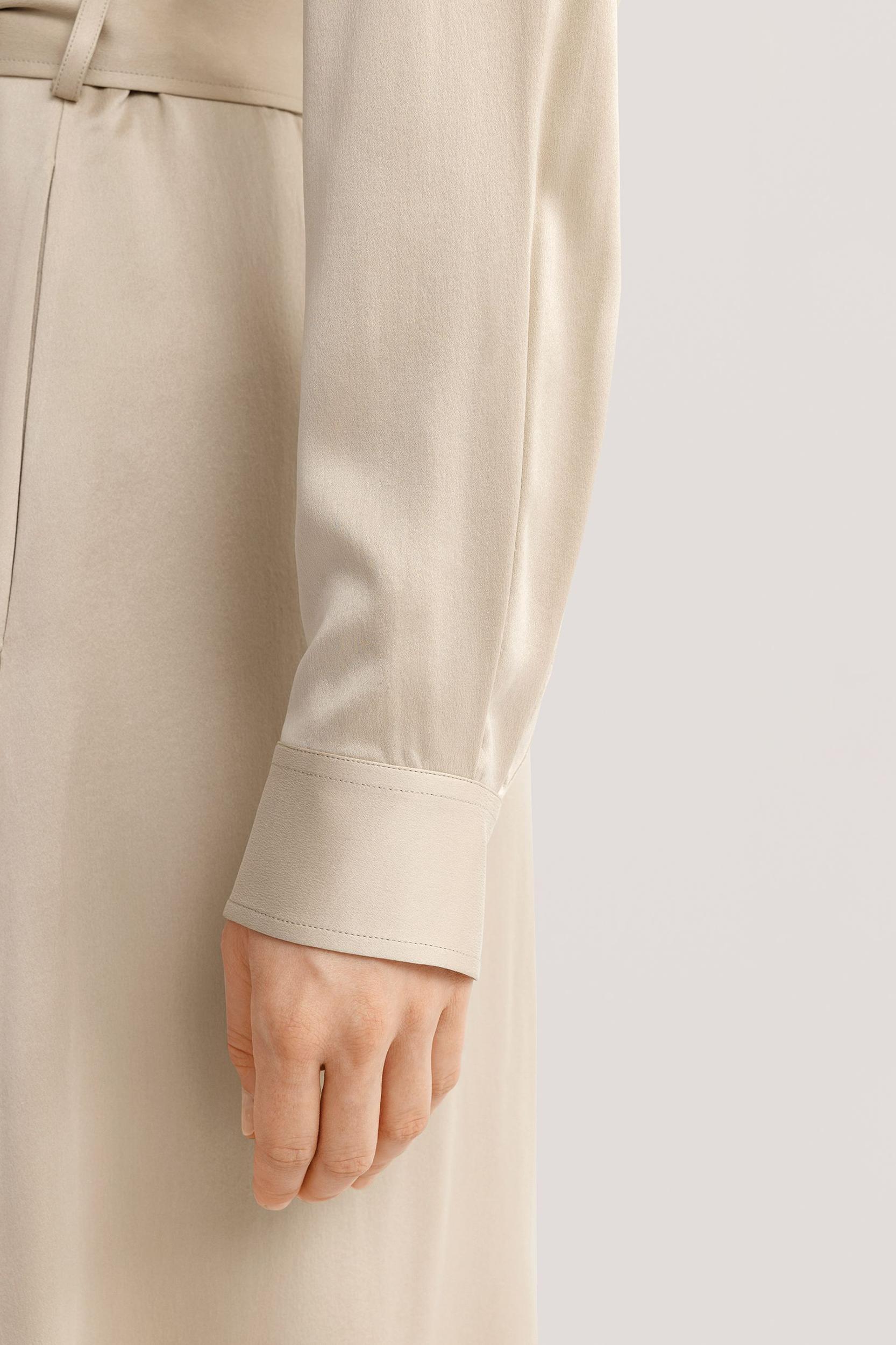 Sand-washed Pocket Trench Dress Product Image