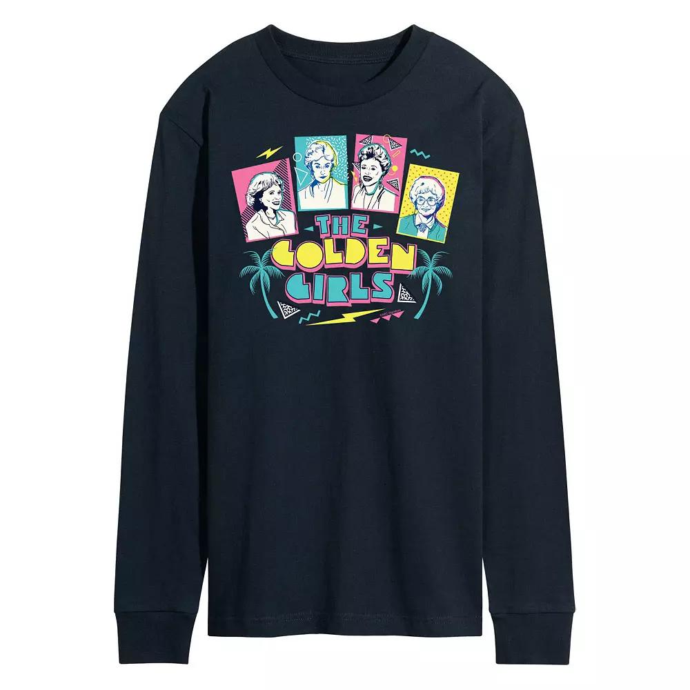 Men's Golden Girls Retro Long Sleeve Tee,  Product Image