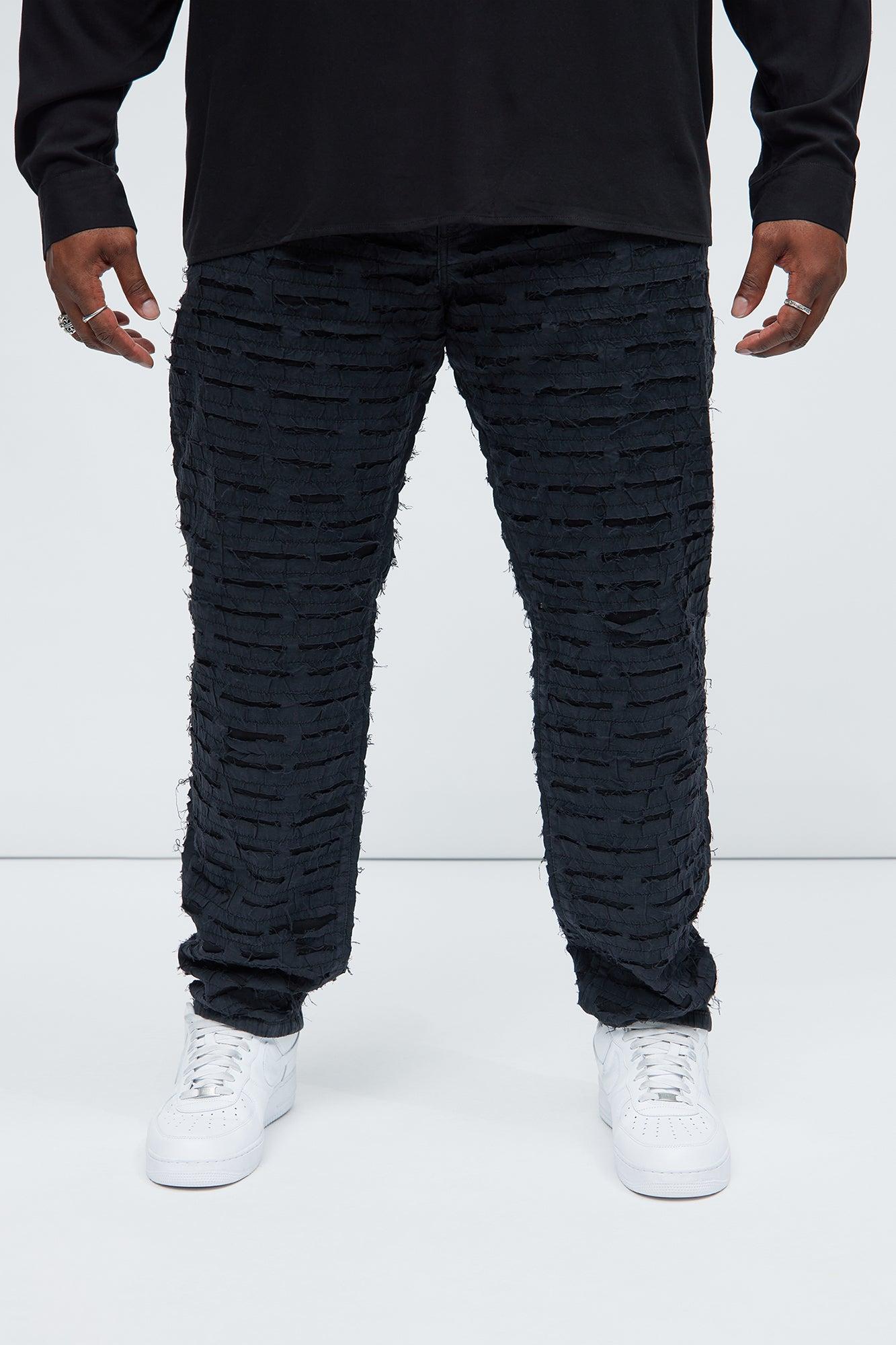 Stone Wall Slim Pants - Black Product Image