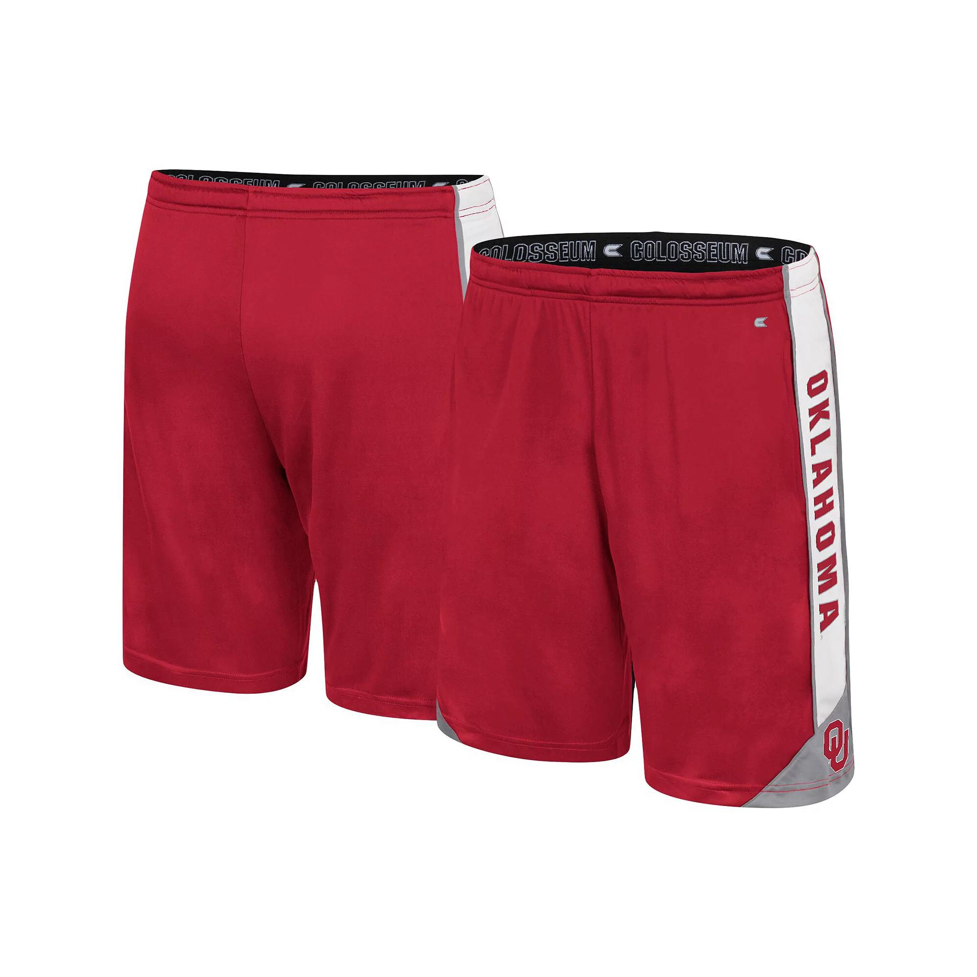 Men's Colosseum Crimson Oklahoma Sooners Haller Shorts,  Product Image