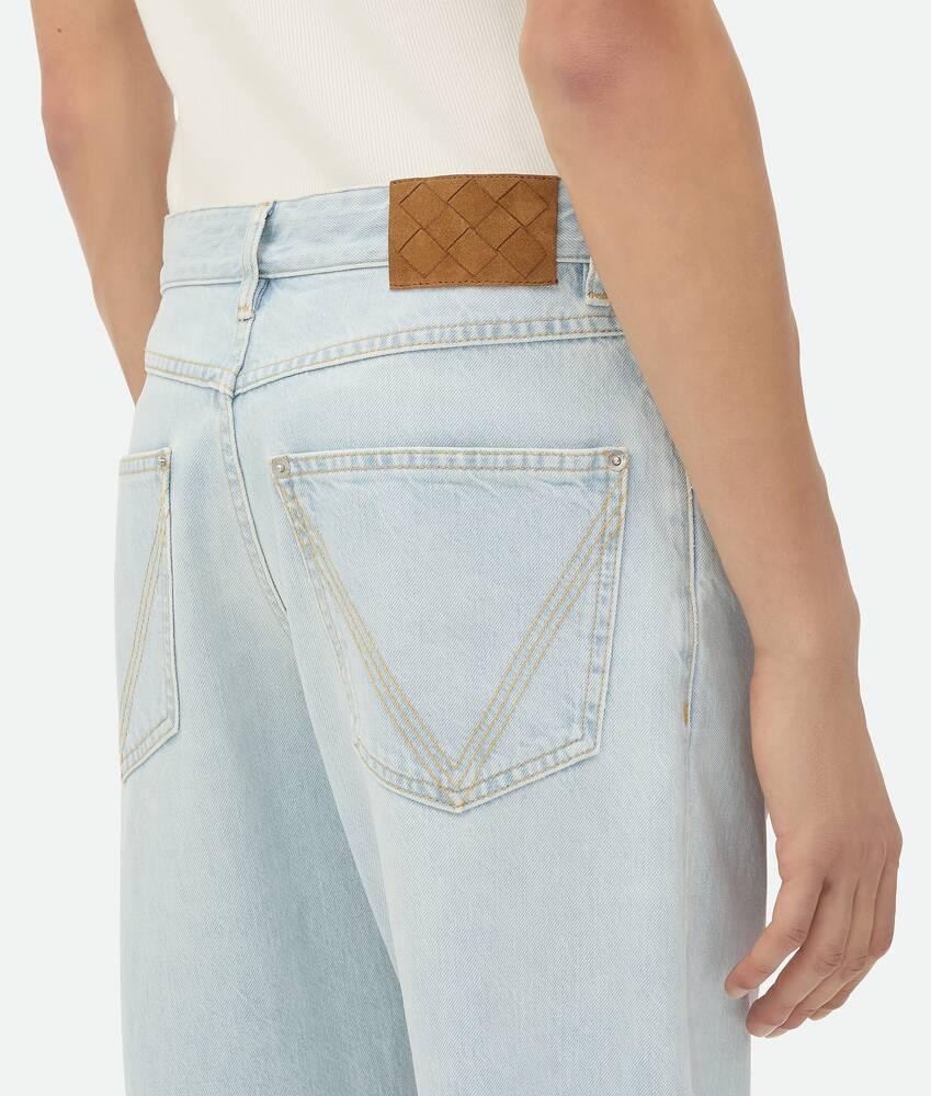 Men's Extra Bleached Straight Jeans in Light blue Product Image