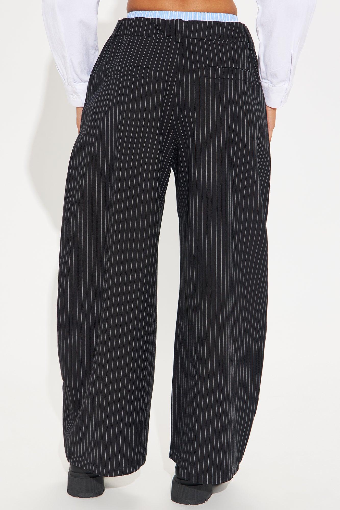 Make Your Point Barrel Trouser Pant - Black Product Image