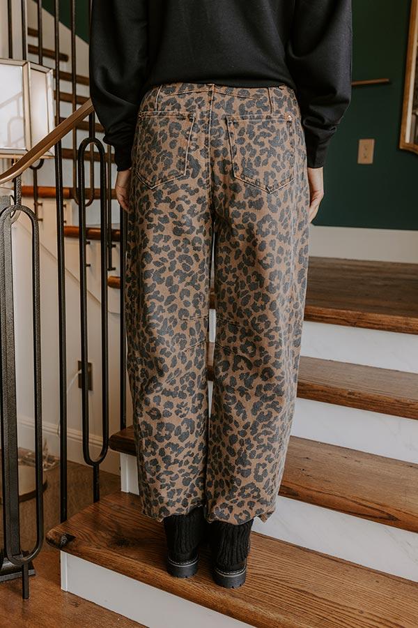 The Dolly High Waist Barrel Leg Jean Product Image