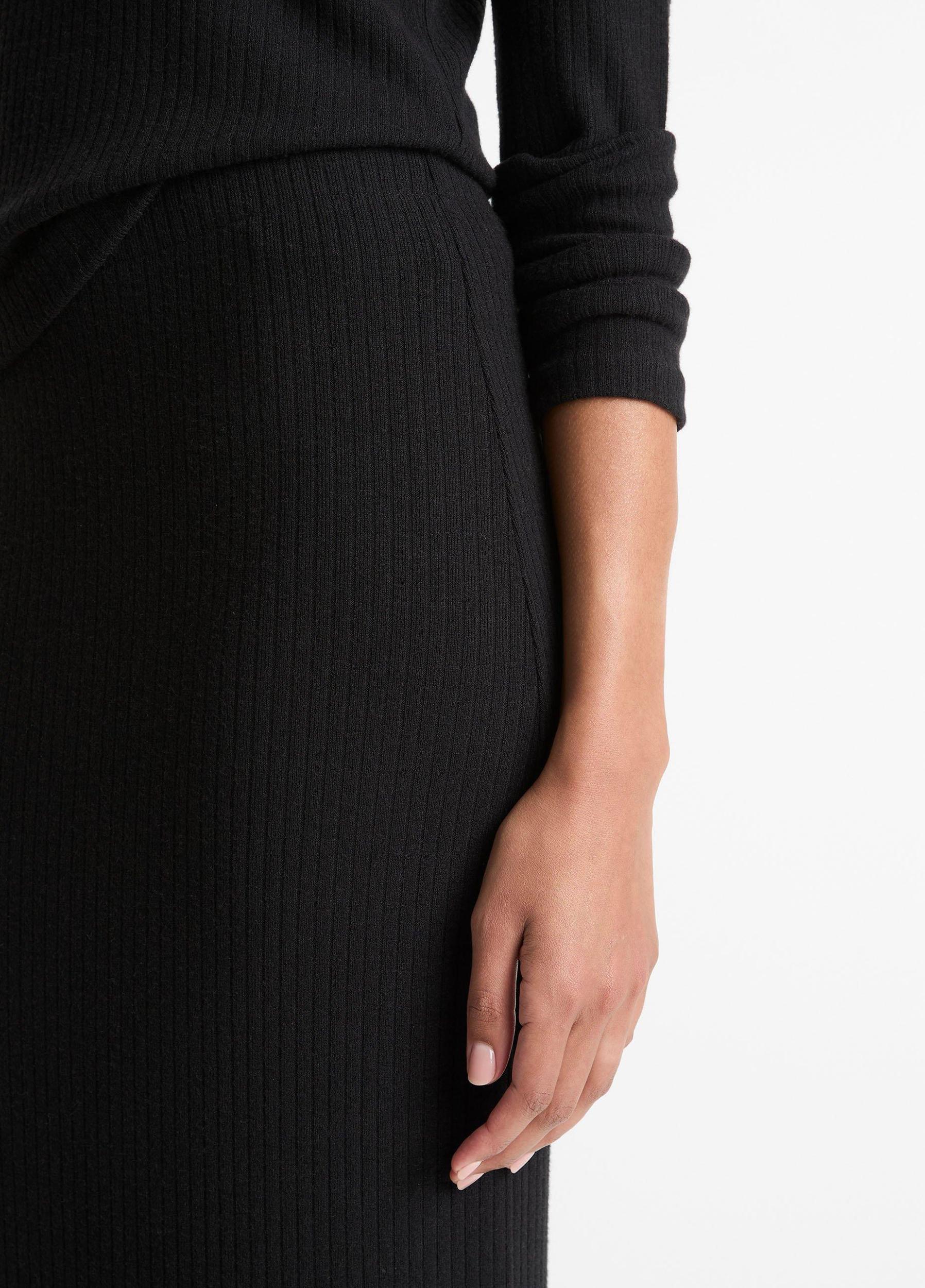 Cozy Rib Midi Skirt Product Image