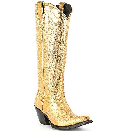 Ariat Womens Casanova Tall Metallic Leather Western Boots Product Image
