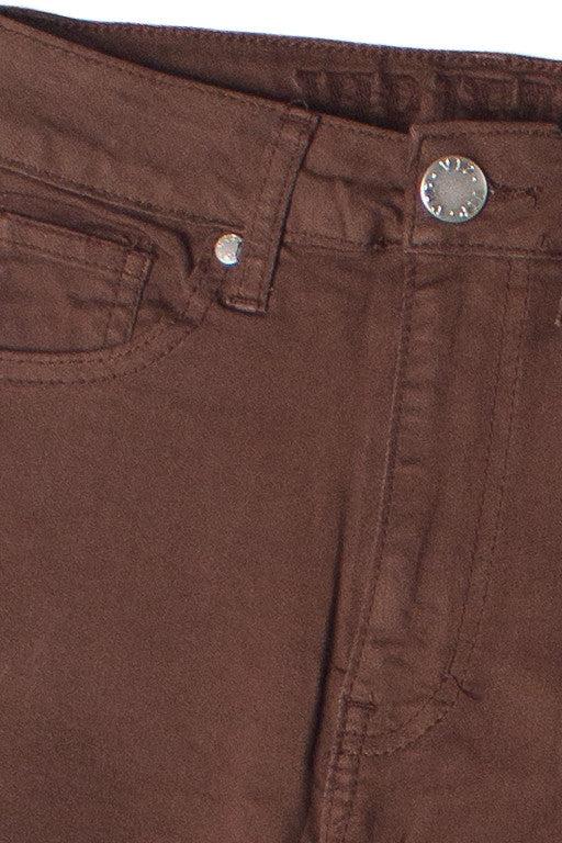 Brown Wide Leg Jeans Product Image