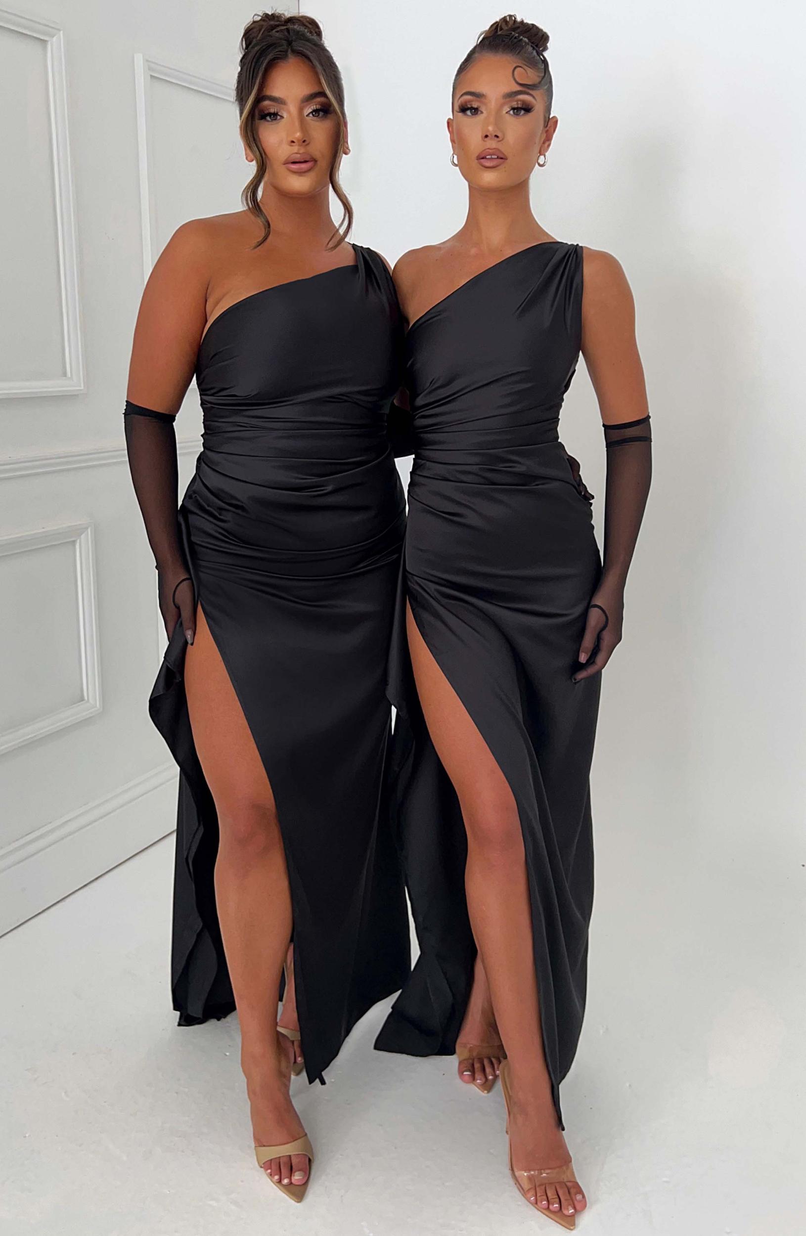 Ariel Maxi Dress - Black Product Image