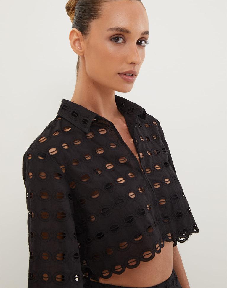 Lauren Blouse - Black Product Image