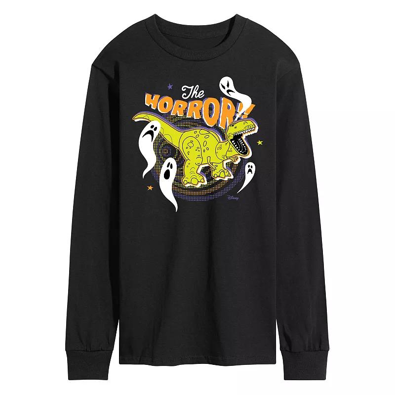 Disney/Pixar's Toy Story Men's The Horror Rex Long Sleeve Graphic Tee,  Product Image
