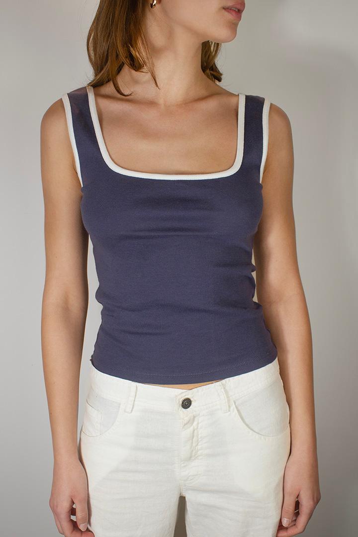 Square neckline tank top Product Image