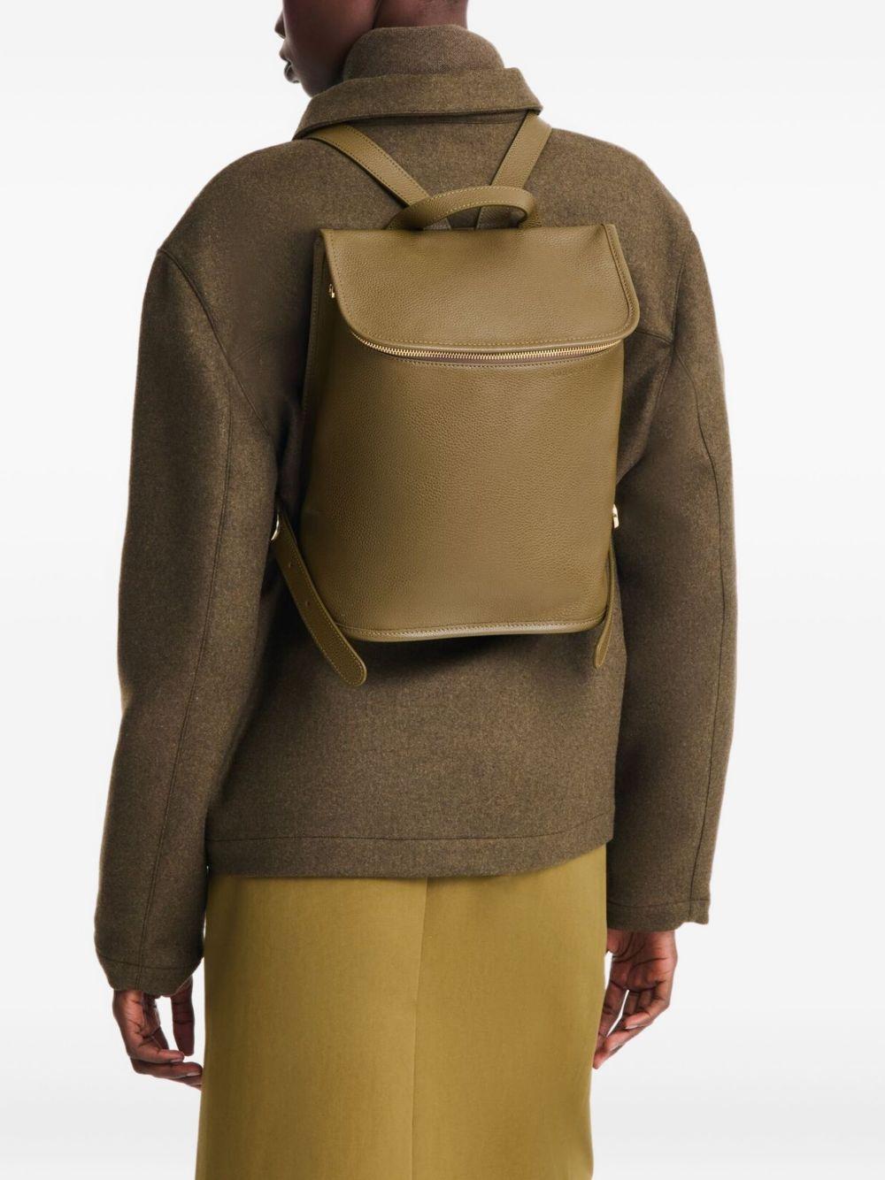 Le Foulonné M leather backpack Product Image