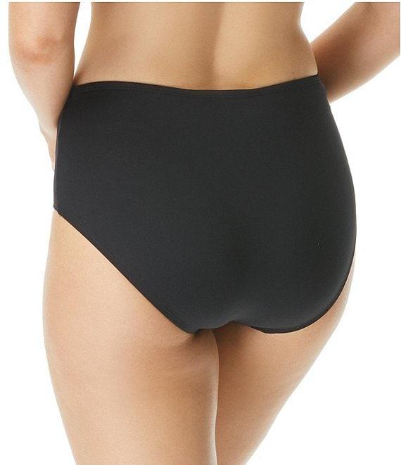 Beach House Chloe High Waisted Solid Bikini Swim Bottom Product Image