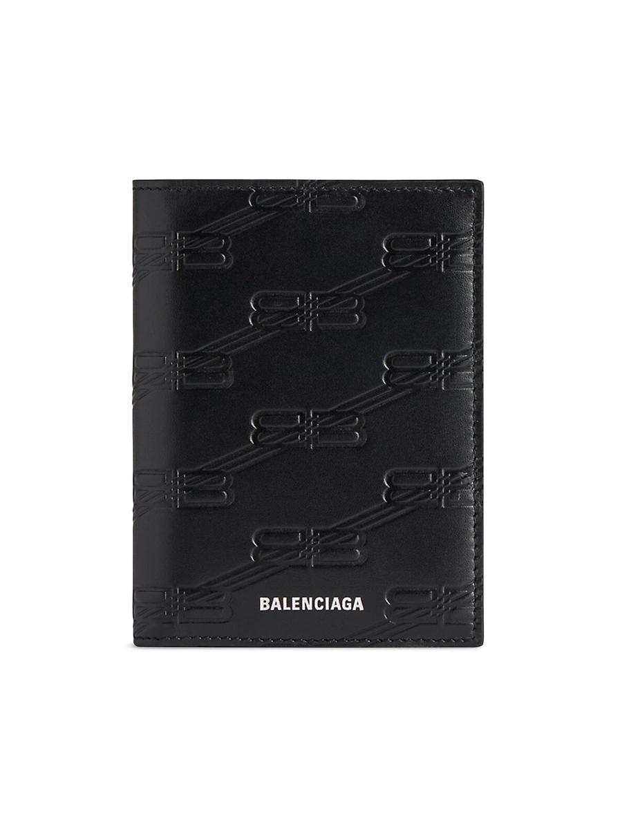 Mens Embossed Monogram Vertical Bifold Wallet Box Product Image
