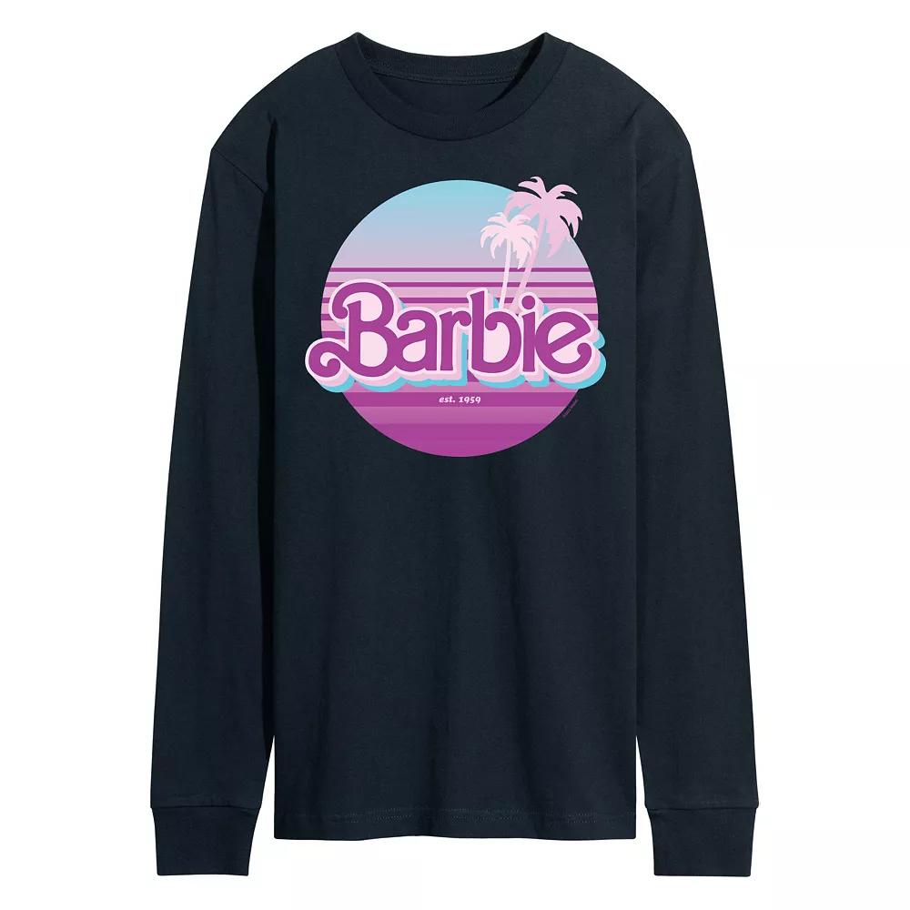 Men's Barbie Dream Summer Retro Sunset Long Sleeve,  Product Image