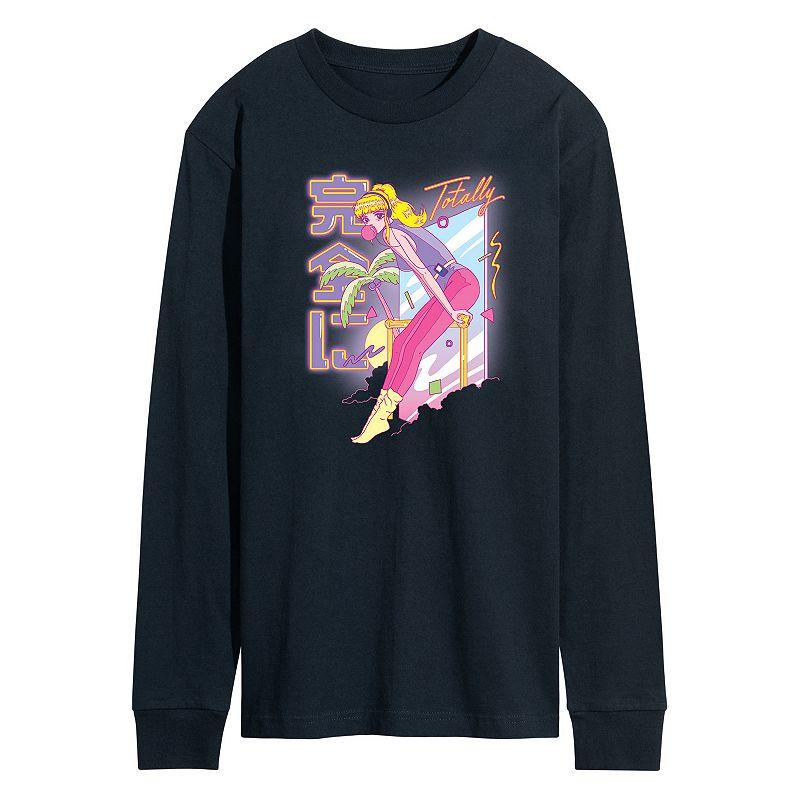 Men's Anime Totally Anime Long Sleeve Tee,  Product Image