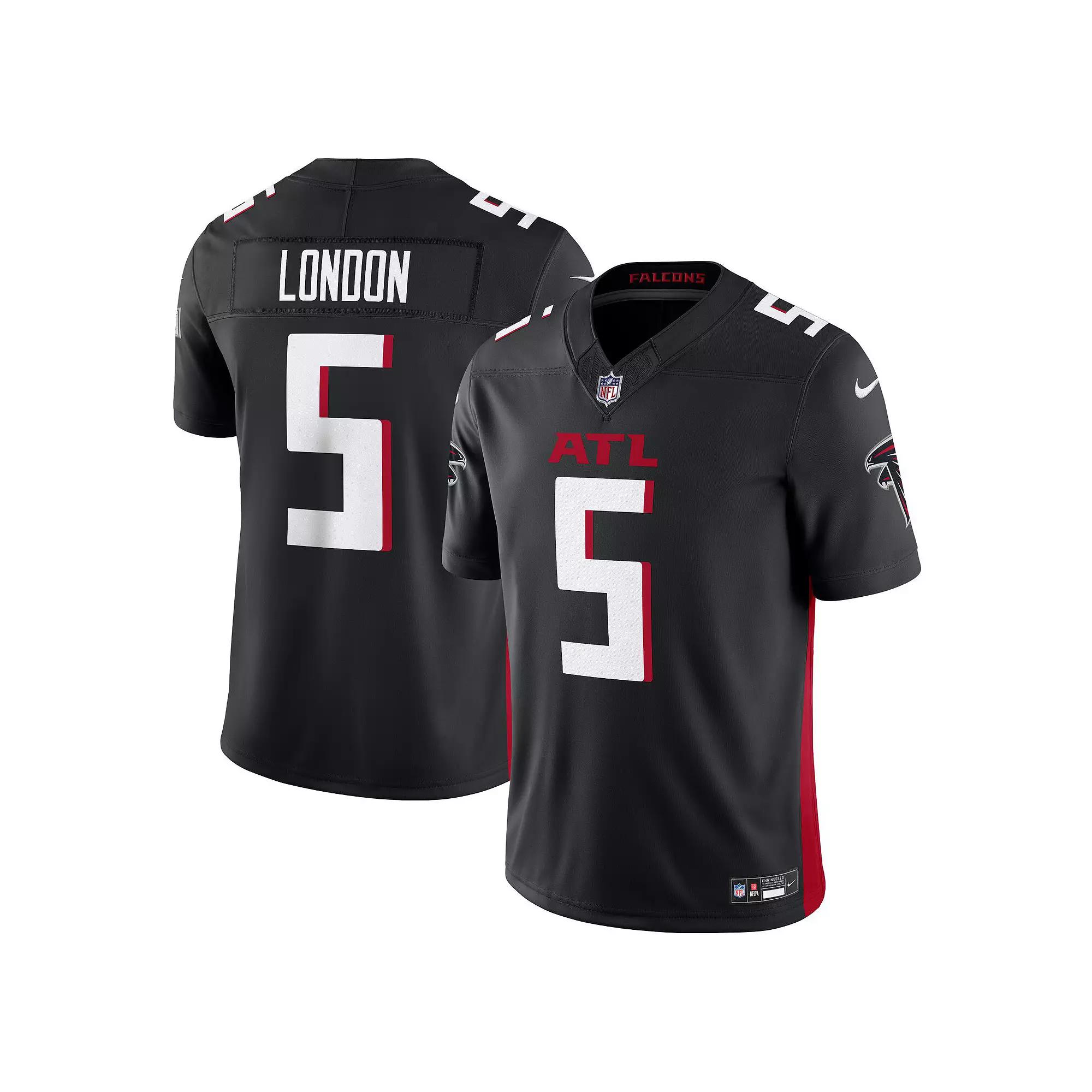 Men's Nike Drake London Black Atlanta Falcons Vapor F.U.S.E. Limited Jersey,  Product Image