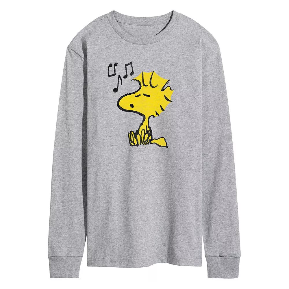 Men's Peanuts Woostock Singing Long Sleeve,  Product Image