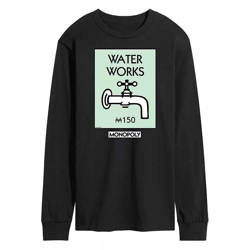 Men's Monopoly Waterworks Long Sleeve Graphic Tee,  Product Image