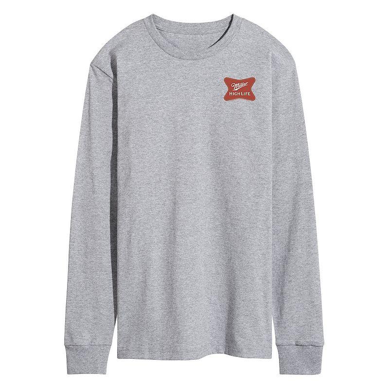 Men's Miller High Life Logo Long Sleeve Graphic Tee,  Product Image