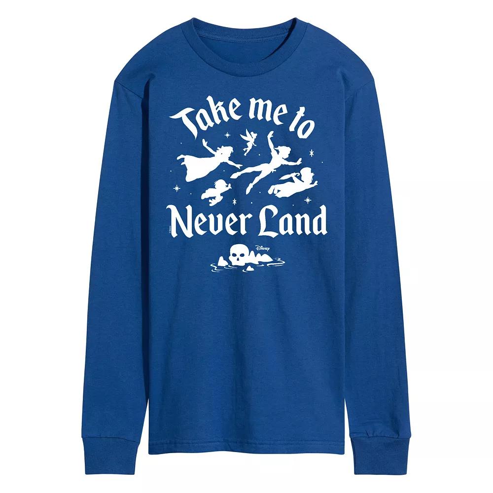 Disney's Peter Pan Men's Never Land Long Sleeve,  Product Image