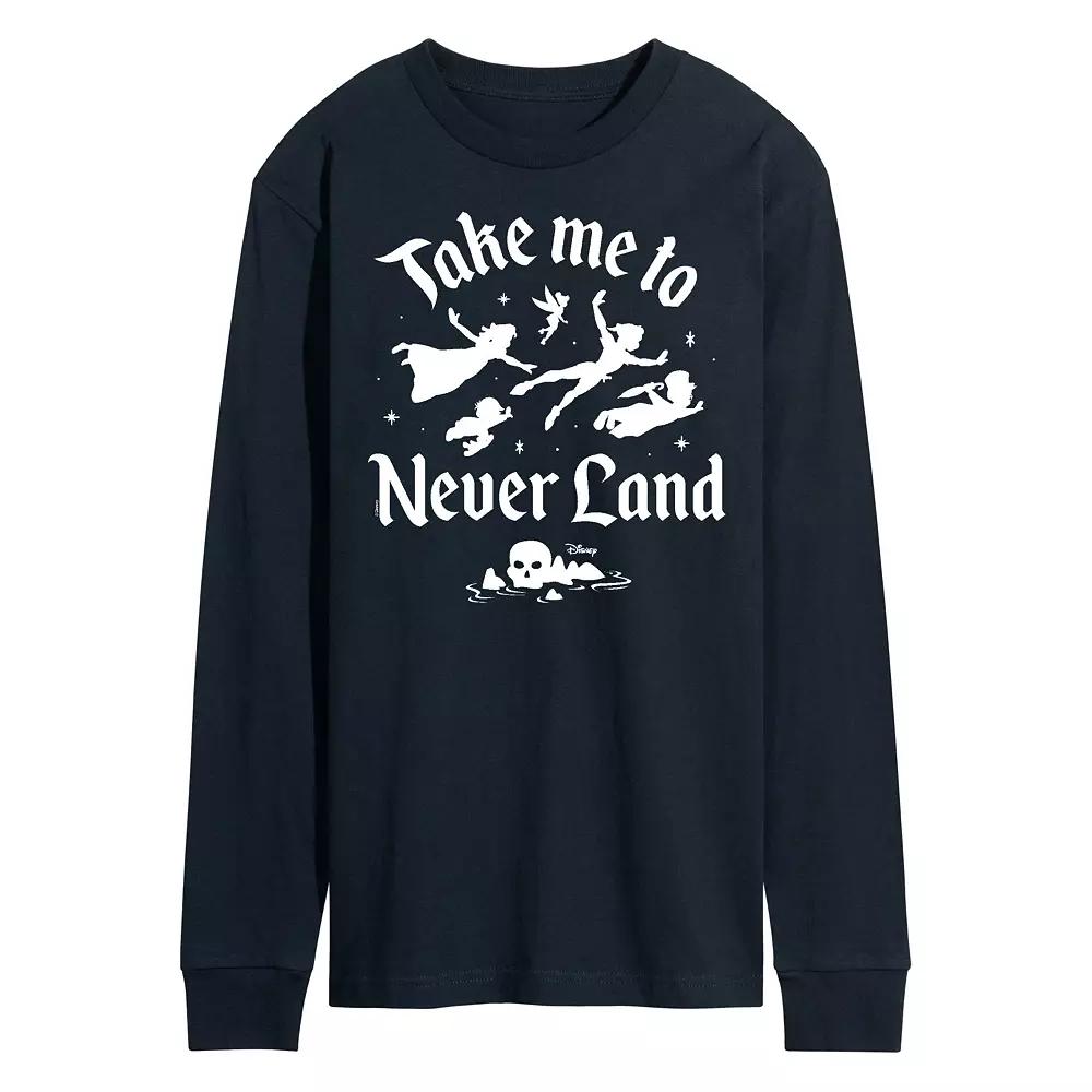 Disney's Peter Pan Men's Never Land Long Sleeve,  Product Image