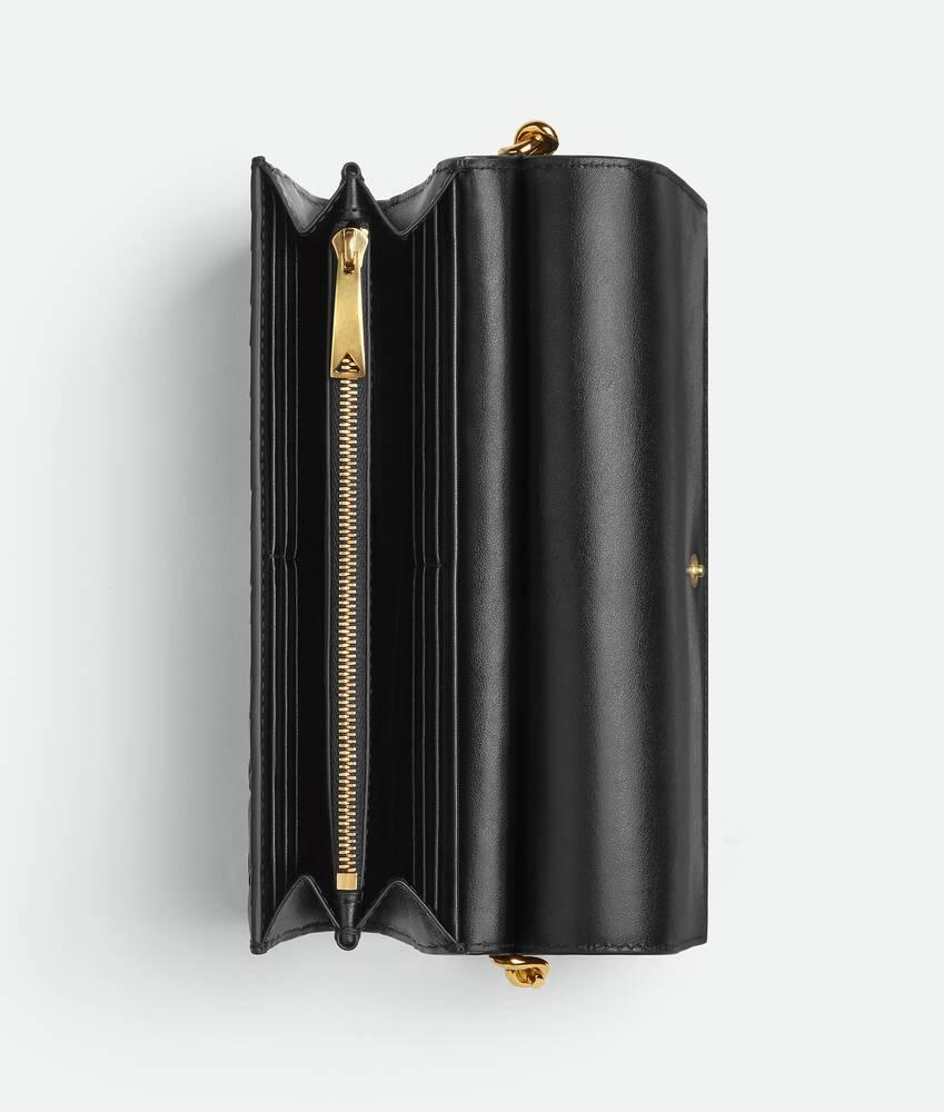 Women's Solstice Large Flap Wallet in Black Product Image