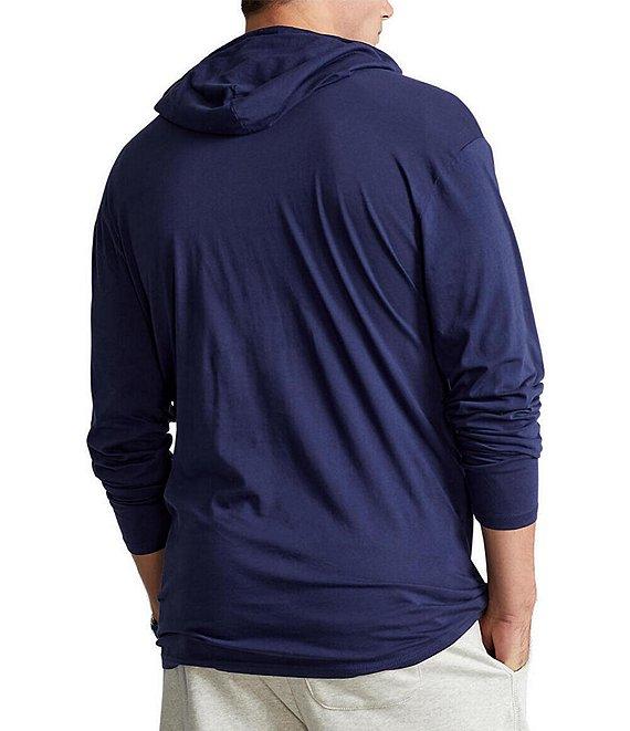 Polo Ralph Lauren Big & Tall Long Sleeve Hoodie T-Shirt Product Image