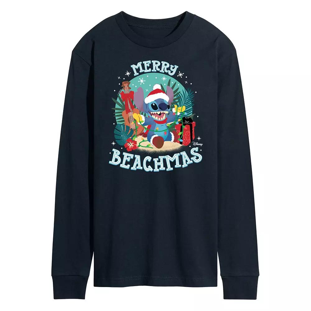 Disney's Lilo & Stitch Merry Beachmas Tee, Men's,  Product Image