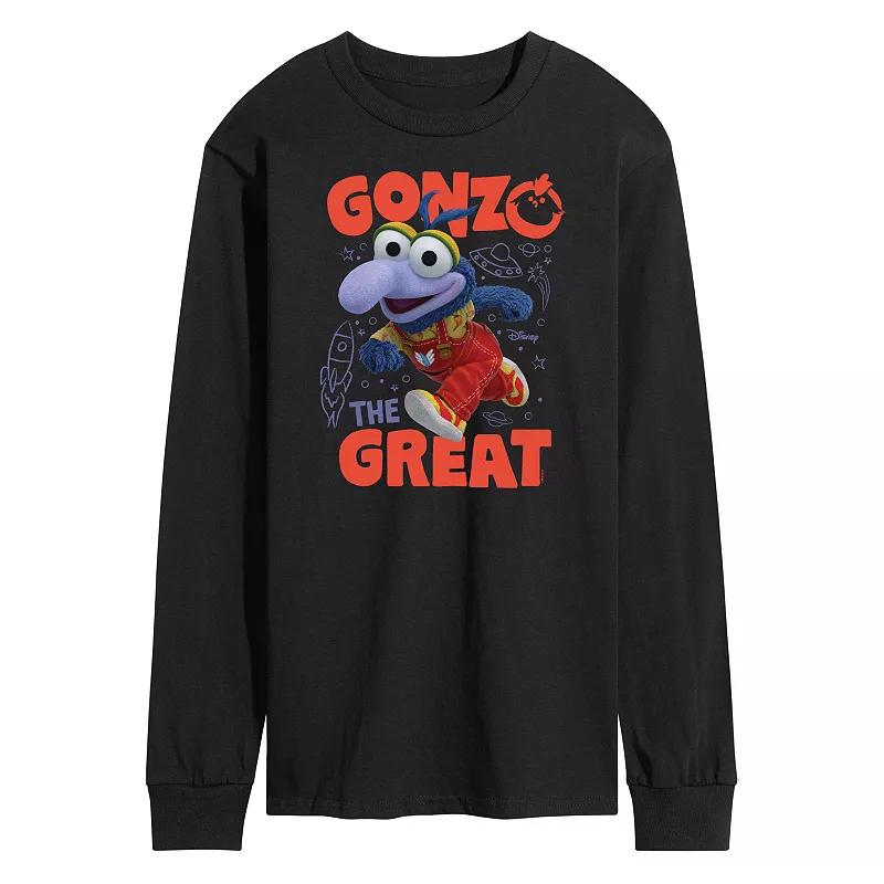 Disney's Muppets Babies Gonzo Men's The Great Long Sleeve Graphic Tee,  Product Image