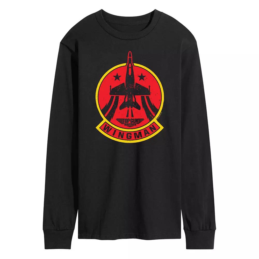 Men's Top Gun Maverick Wingman Long Sleeve Tee,  Product Image
