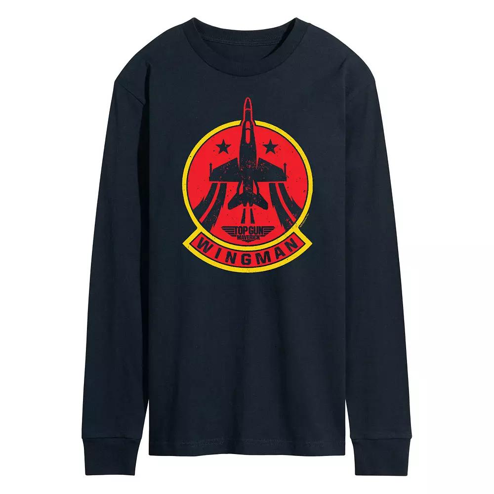 Men's Top Gun Maverick Wingman Long Sleeve Tee,  Product Image