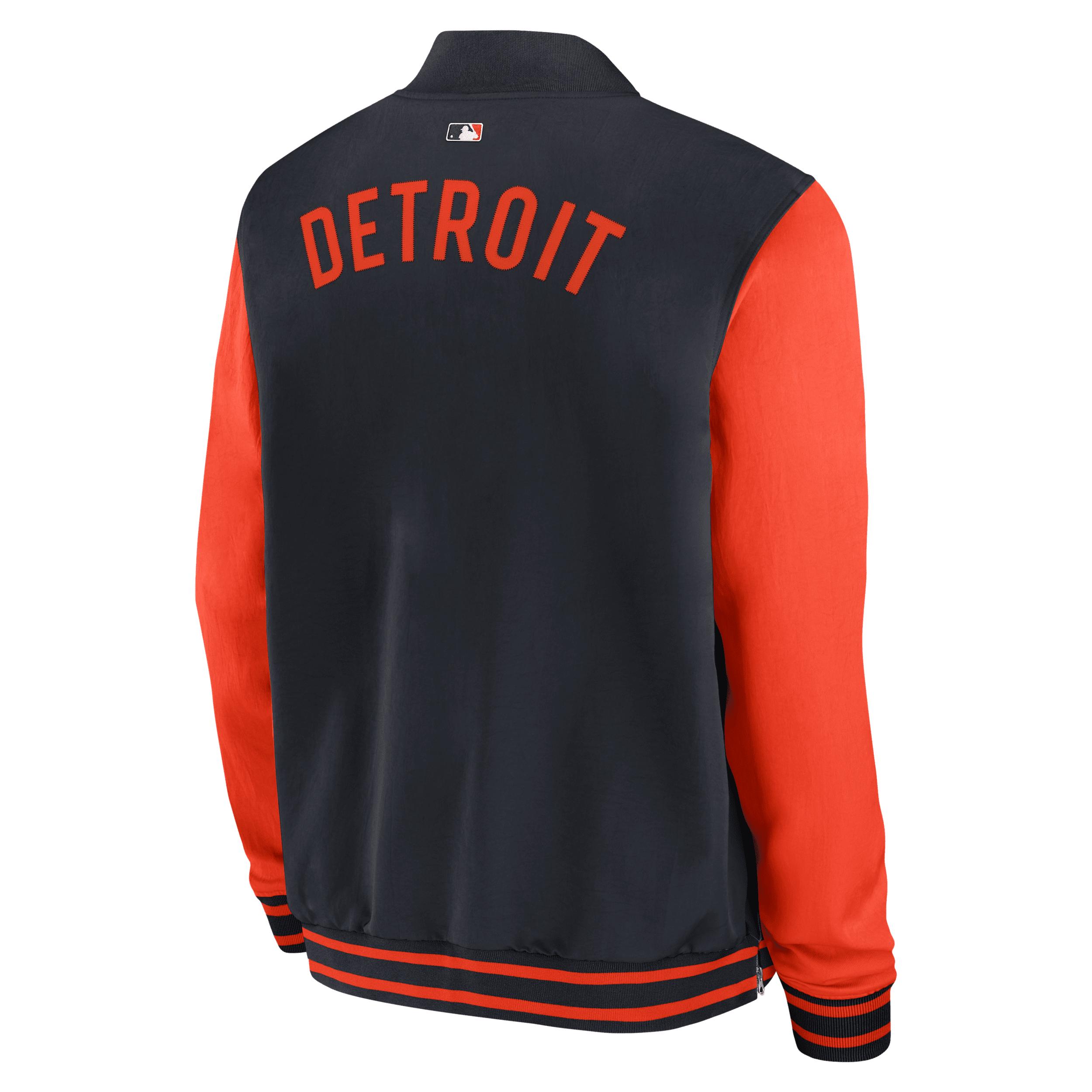 Baltimore Orioles Authentic Collection Dugout Nike Mens MLB Full-Zip Bomber Jacket | 02F30C7DOLE-TZ7 Product Image