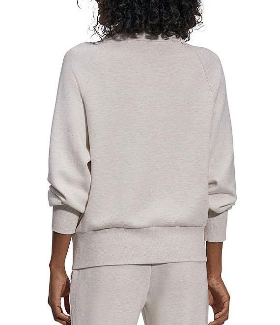 Varley Roxbury DoubleSoft® Coordinating Stand Collar Raglan Long Sleeve Zip Through Sweat Jacket Product Image