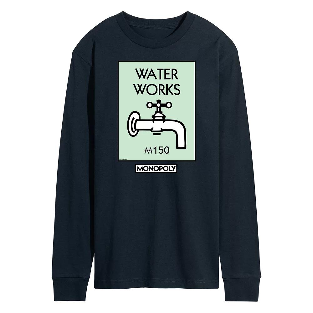 Men's Monopoly Waterworks Long Sleeve Graphic Tee,  Product Image