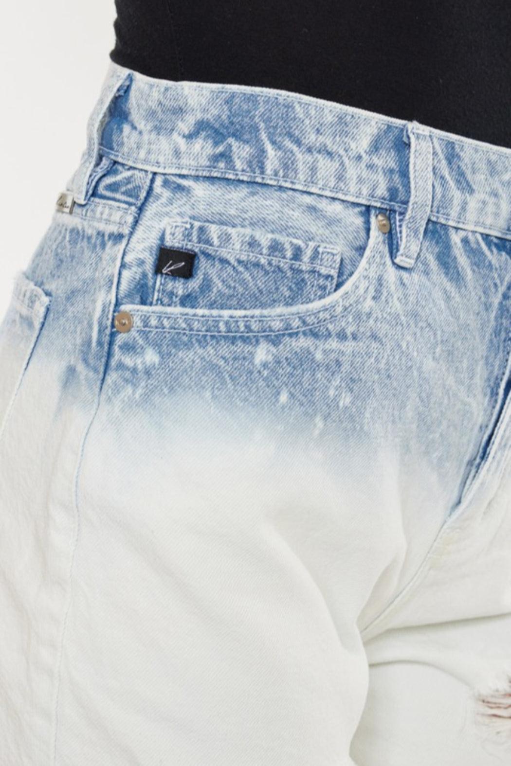 Ultra High Rise Denim Shorts Product Image