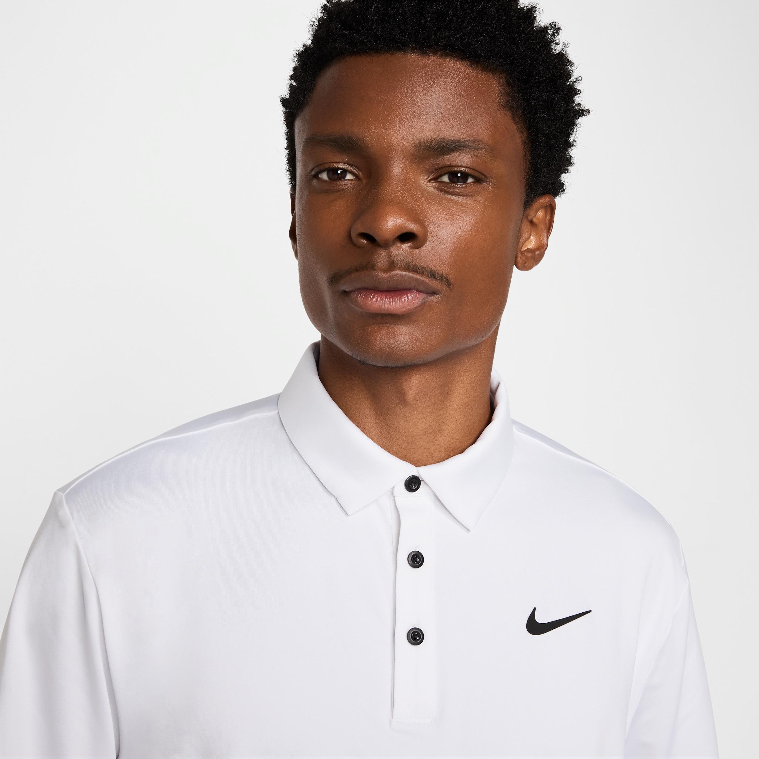 Nike Mens Tour Dri-FIT Solid Golf Polo | FZ7481-100 Product Image